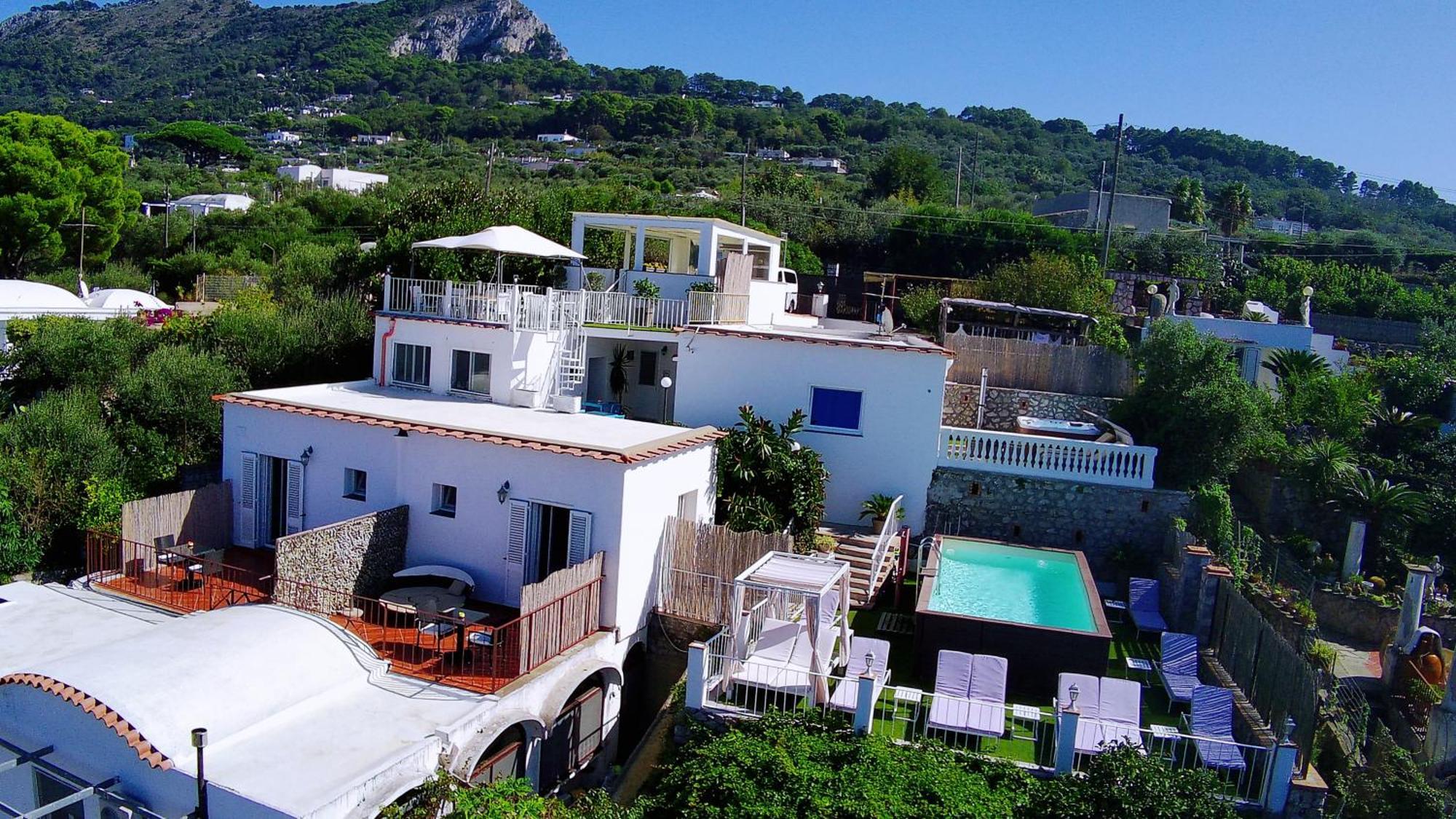 B&B Il Paradiso Di Capri อนากาปรี ภายนอก รูปภาพ